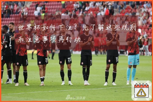 世界杯如何下注？先了解这些规则和注意事项再行动