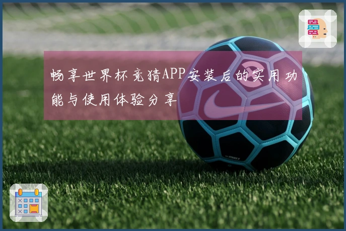 畅享世界杯竞猜APP安装后的实用功能与使用体验分享
