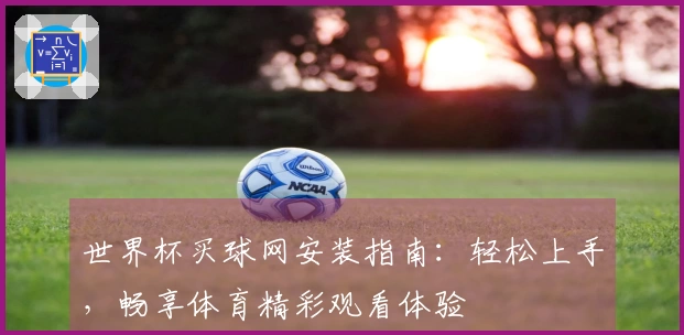 世界杯买球网安装指南：轻松上手，畅享体育精彩观看体验